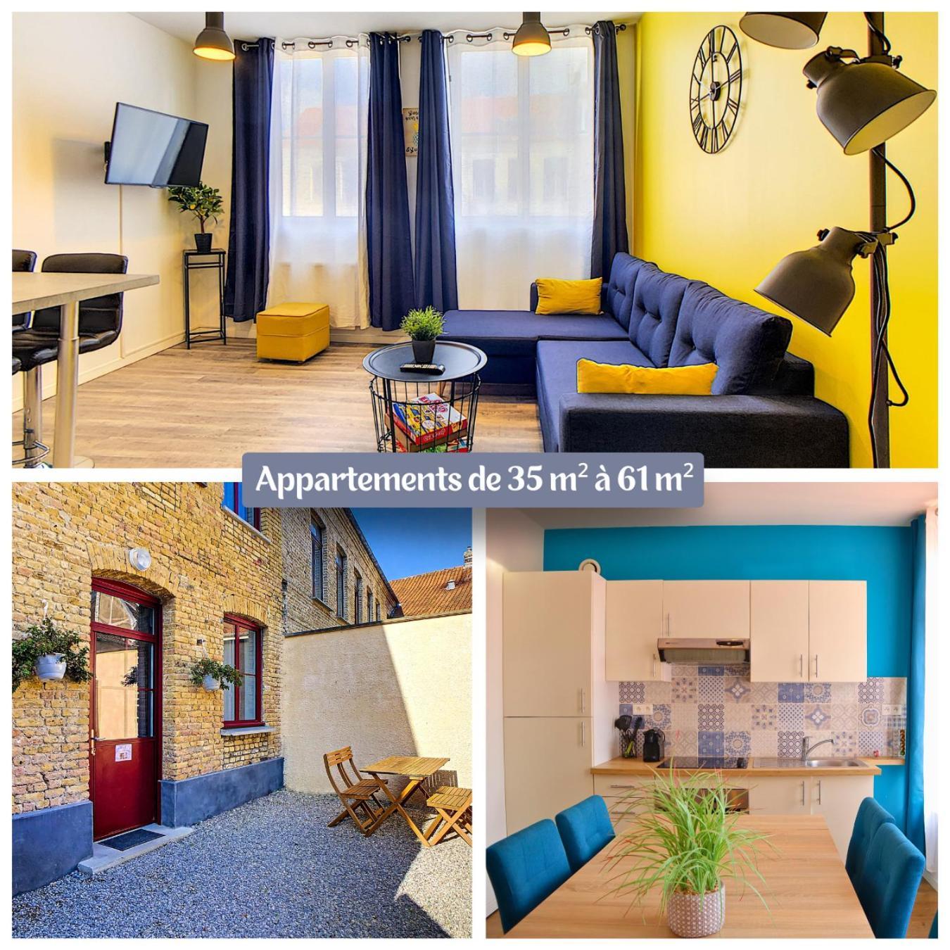 Appartement - Parking Prive Gratuit, Proche Centre-Ville Et Gare De Saint-Omer Saint-Omer (Pas-de-Calais) Eksteriør billede